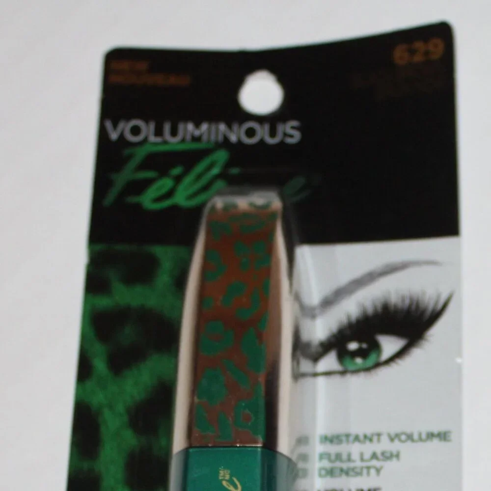 Voluminous 629 Mascara Black Brown Instant Volume Full Lash Density .27 Ounce